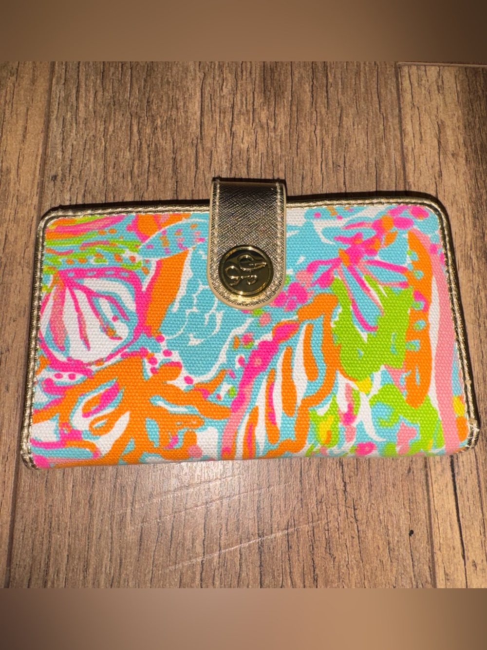 Lilly Pulitzer Tropical Print Phone Wallet Wristlet